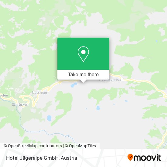 Hotel Jägeralpe GmbH map