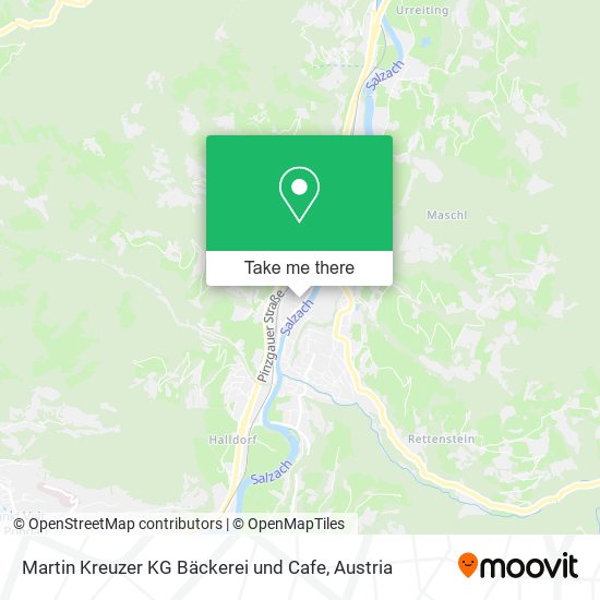 Martin Kreuzer KG Bäckerei und Cafe map