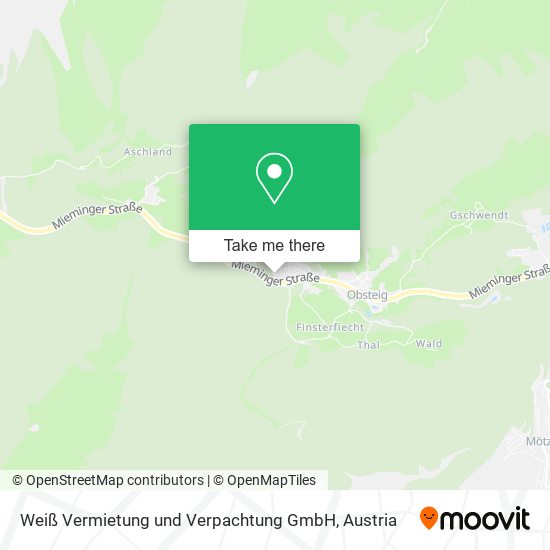 Weiß Vermietung und Verpachtung GmbH map