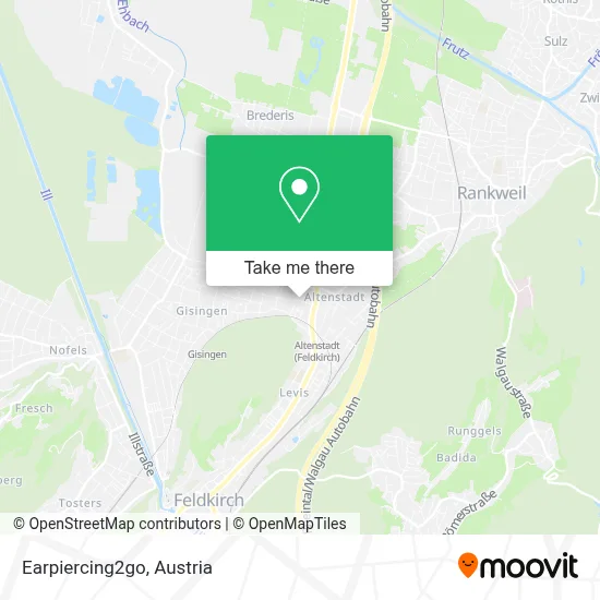 Earpiercing2go map