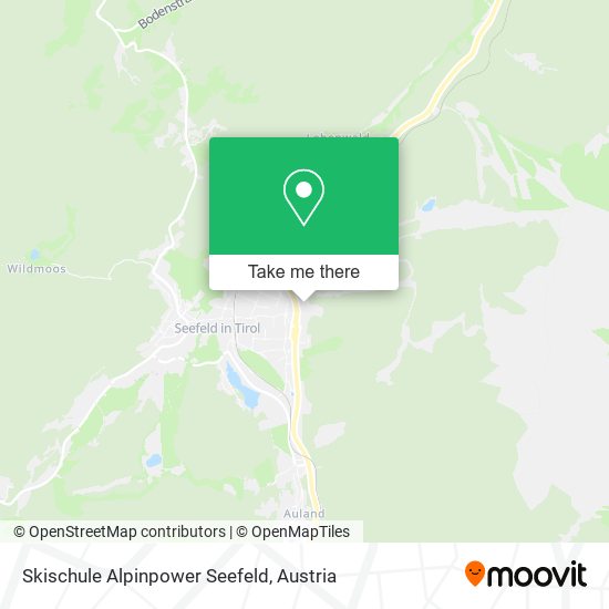 Skischule Alpinpower Seefeld map