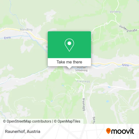 Raunerhof map