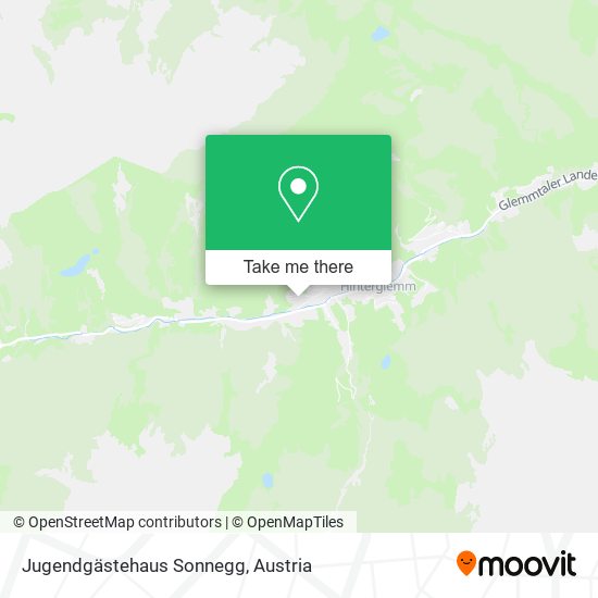 Jugendgästehaus Sonnegg map