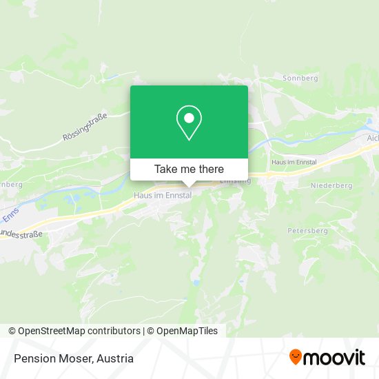 Pension Moser map