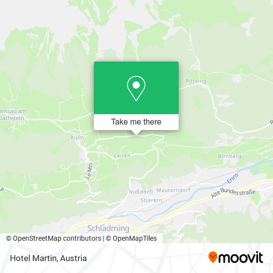 Hotel Martin map