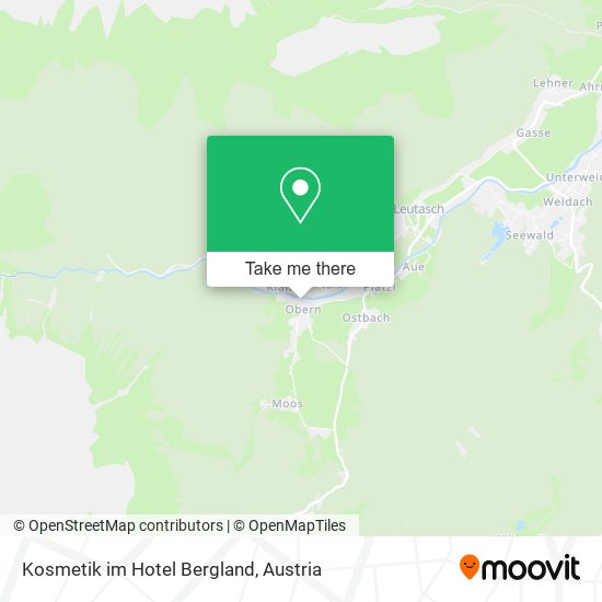 Kosmetik im Hotel Bergland map