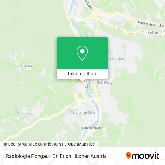 Radiologie Pongau - Dr. Erich Hübner map