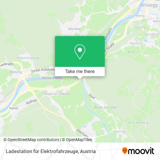 Ladestation für Elektrofahrzeuge map