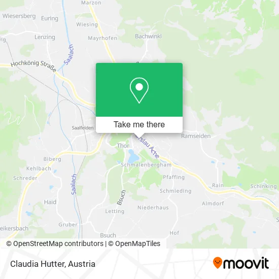 Claudia Hutter map