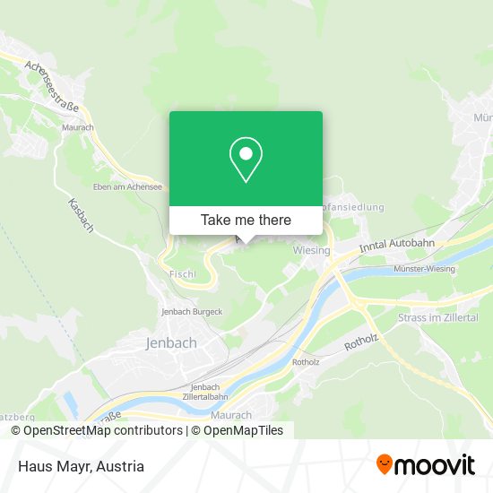 Haus Mayr map