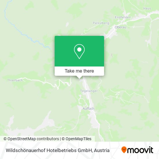 Wildschönauerhof Hotelbetriebs GmbH map