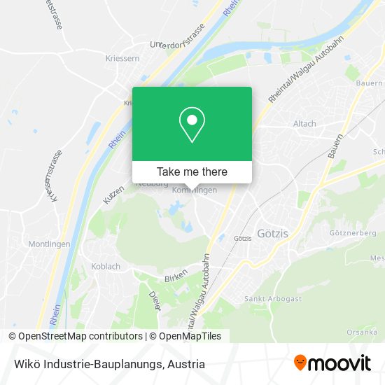 Wikö Industrie-Bauplanungs map