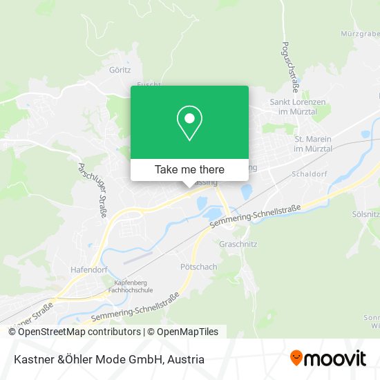 Kastner &Öhler Mode GmbH map