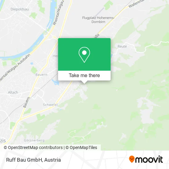 Ruff Bau GmbH map