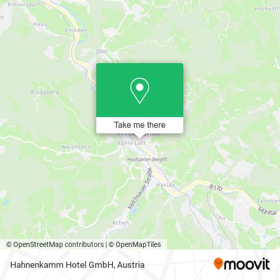 Hahnenkamm Hotel GmbH map