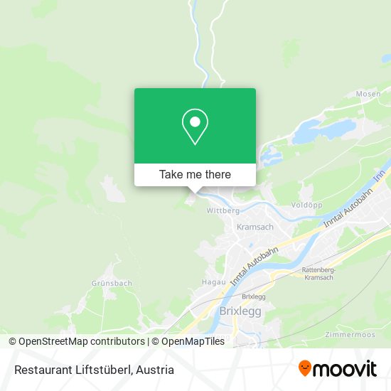 Restaurant Liftstüberl map