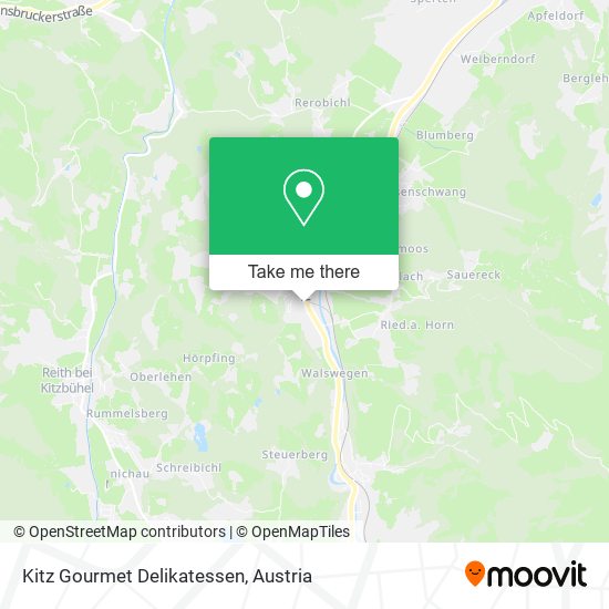 Kitz Gourmet Delikatessen map