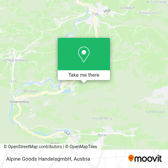 Alpine Goods HandelsgmbH map