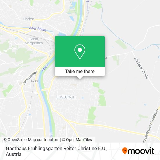 Gasthaus Frühlingsgarten Reiter Christine E.U. map