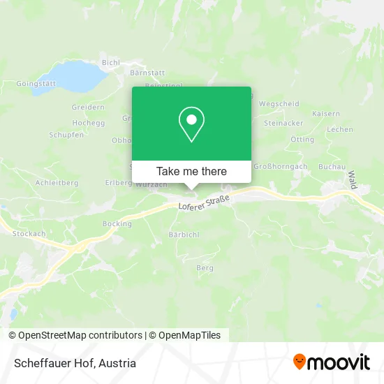 Scheffauer Hof map