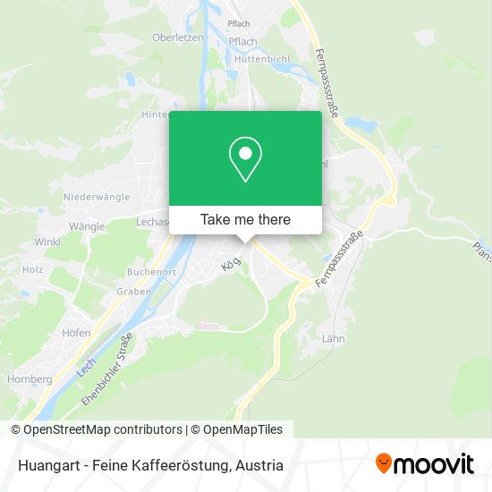 Huangart - Feine Kaffeeröstung map