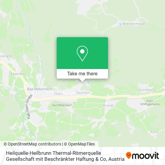 Heilquelle-Heilbrunn Thermal-Römerquelle Gesellschaft mit Beschränkter Haftung & Co map