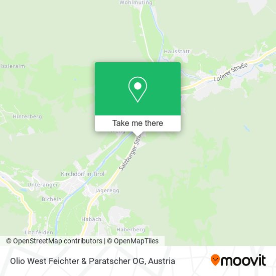 Olio West Feichter & Paratscher OG map