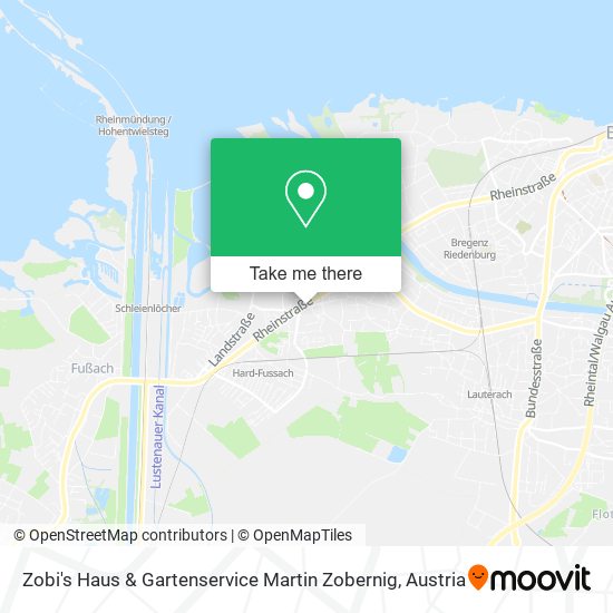 Zobi's Haus & Gartenservice Martin Zobernig map