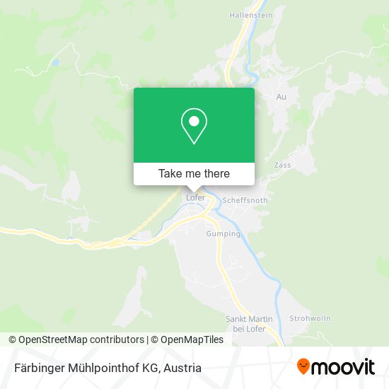 Färbinger Mühlpointhof KG map