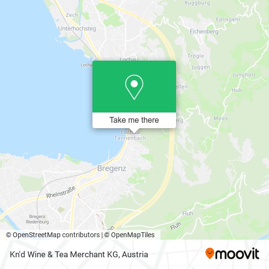 Kn'd Wine & Tea Merchant KG map