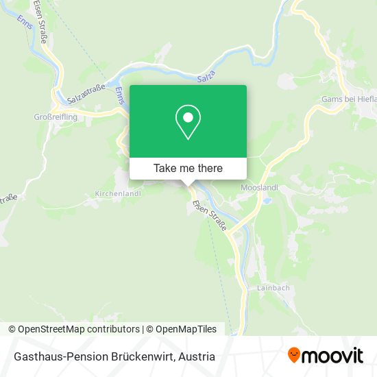 Gasthaus-Pension Brückenwirt map