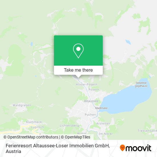 Ferienresort Altaussee-Loser Immobilien GmbH map