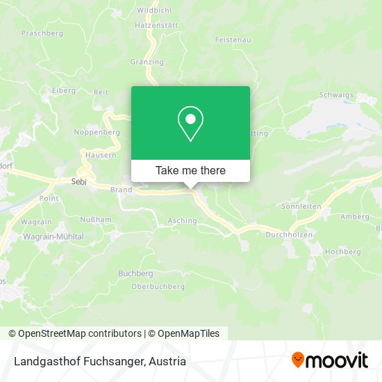 Landgasthof Fuchsanger map