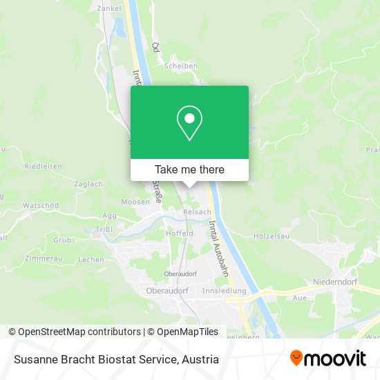 Susanne Bracht Biostat Service map