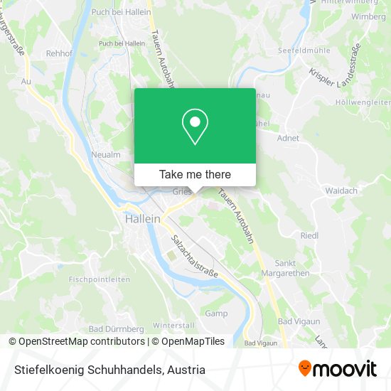 Stiefelkoenig Schuhhandels map