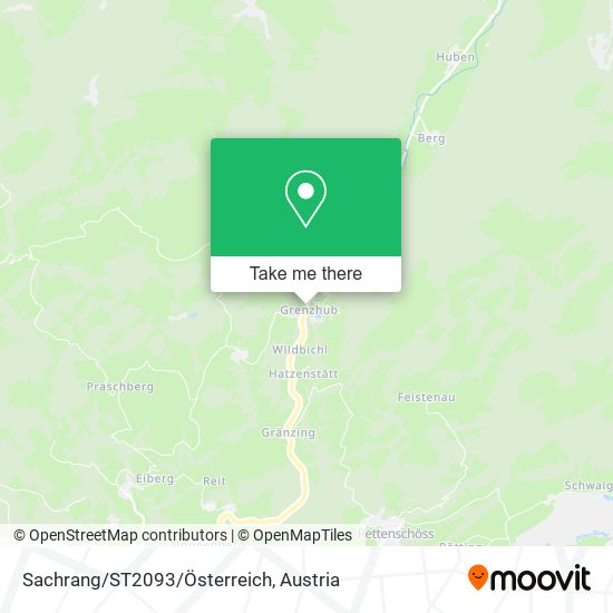 Sachrang/ST2093/Österreich map