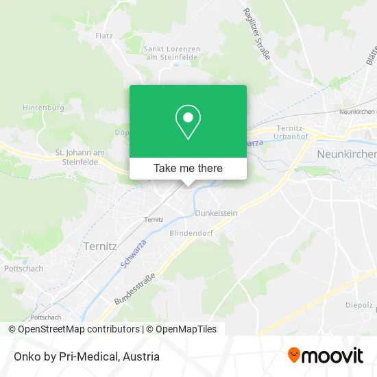 Onko by Pri-Medical map