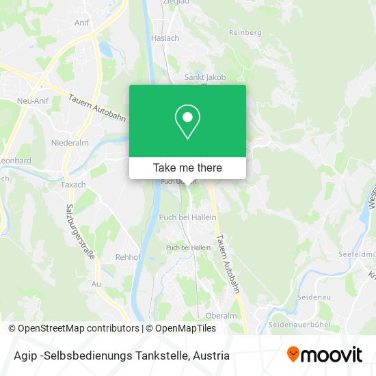 Agip -Selbsbedienungs Tankstelle map