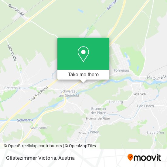 Gästezimmer Victoria map