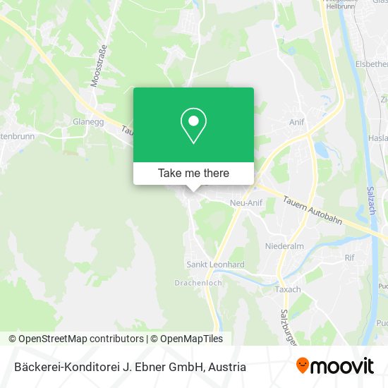 Bäckerei-Konditorei J. Ebner GmbH map