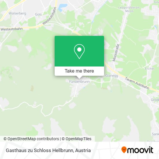 Gasthaus zu Schloss Hellbrunn map