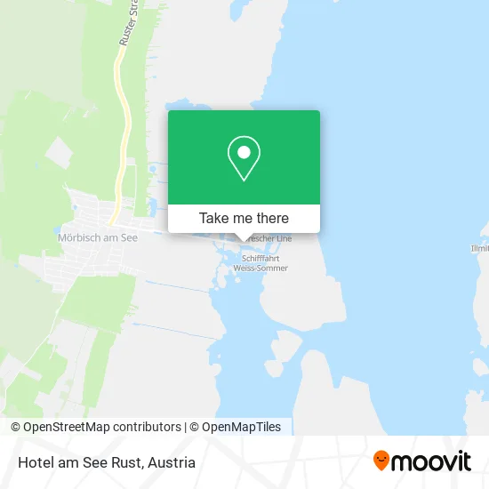 Hotel am See Rust map