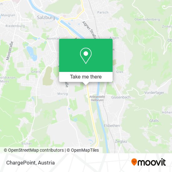 ChargePoint map