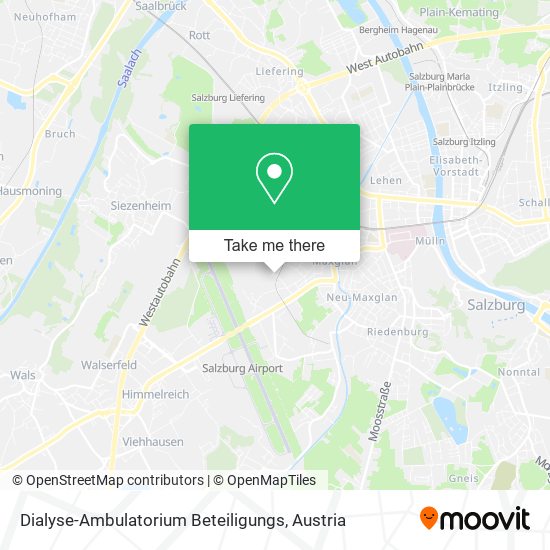 Dialyse-Ambulatorium Beteiligungs map