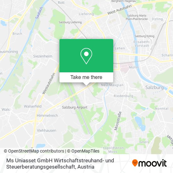 Ms Uniasset GmbH Wirtschaftstreuhand- und Steuerberatungsgesellschaft map