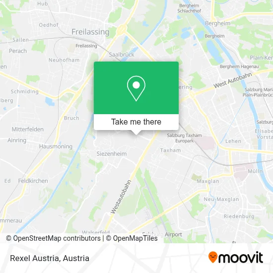 Rexel Austria map