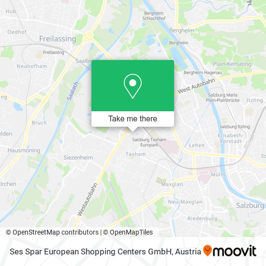 Ses Spar European Shopping Centers GmbH map
