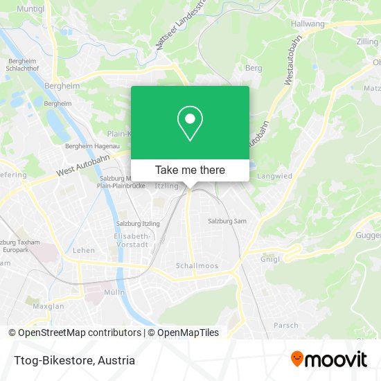 Ttog-Bikestore map