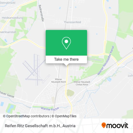 Reifen Ritz Gesellschaft m.b.H. map