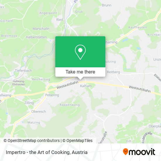 Impertro - the Art of Cooking map